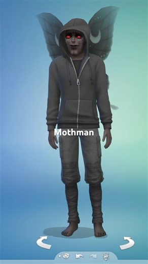 Sims 4 CAS: Mothman #sims4 #simscas