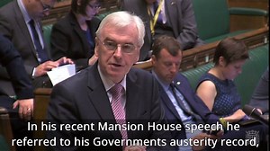 24K views · 606 reactions | The Chancellor Philip Hammond recently referred to his Governments austerity record as "a record of which we are proud". He is the architect of austerity and wants it to continue. | John McDonnell | Facebook