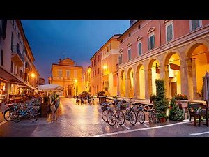 Rimini Italy 4K Lively Emilia-Romagna Evening Walking Tour 2025