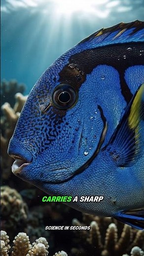 The Blue Tang and Its Sharp Defense