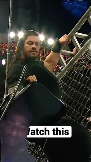 Roman Reigns' chair flip#Short #wweshorts #wwe #wrestling #romanreigns