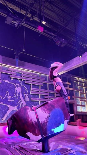 @pbrlouisiana on Instagram: "Happy day 8 of our 12 days of bull rides! Come ride with us tonight, we're open until 2 AM 🤩 🐂 🤠 #pbrlouisiana #livecasinola #bucklebunnies #mechanicalbull"