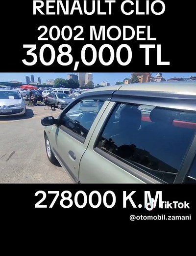 RENAULT CLİO 2002 MODEL İSTANBUL TÜRKİYE 21.04.2024