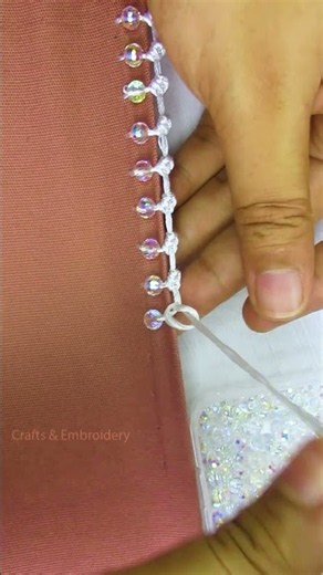 Fine beadwork with handmade elegance #diy #beads #tutorial
