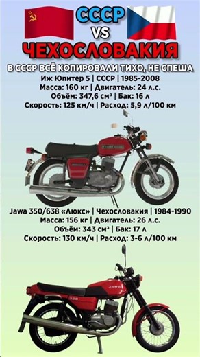 Иж Юпитер 5 VS Jawa 350/638 «Люкс» Что лучше? #benderhistory #танки #moto #израиль #україна #shorts