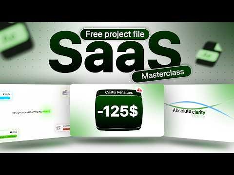 Minimalist SaaS Motion Graphics Masterclass in After Effects | Free Project File