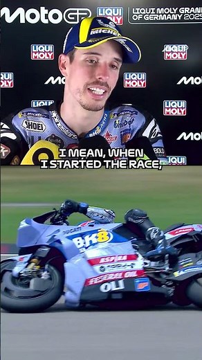 Alex Marquez's heroic podium | 2025 German GP