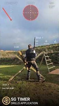 getting some practice on the Tank Trap with the Anschutz 1727apr, phenomenal rifle