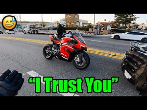 Test Riding a $100,000 Motorcycle 😰 | Ducati Superleggera V4 Panigale