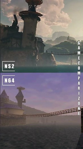 This is THE BEAUTY of HYRULE - Zelda Ocarina Remake vs Original #comparison #switch2