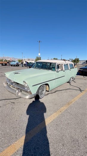 1956 Plymouth Suburban Station Wagon #plymouth #stationwagon #wagon #carshow #2026 #ratrod #patina