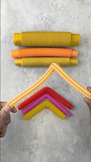 Vibrant Mega Pop! Mini Pop Satisfying Robot Sound ASMR | Pop Tubes Fidget Experience #asmr #relaxing