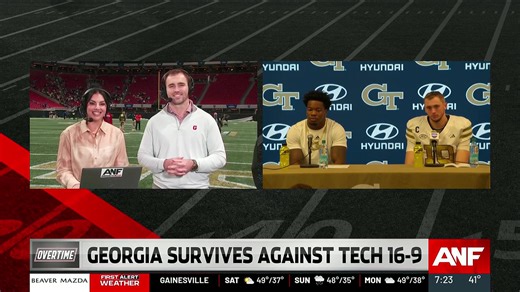 Georgia Tech players speak after loss to Georgia | Atlanta News First