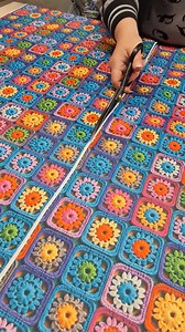 20K views · 31 reactions | From timeless crochet to waterproof fabric!✂️ Watch our Granny Squares Crcohet fabric come to life on our high quality Waterproof Canvas, ready to be sewn into your next creation. What would you sew with this stunning fabric?淋✨ #CrochetFabric #WaterproofCanvas #PrintedFabricsUK #Waterprooffabric #CustomFabricsuk #Crocheteffect #crochet #crochetlove #printedfabric #printedfabrics #sewinglove #fabriclove | Custom Fabrics UK | Facebook