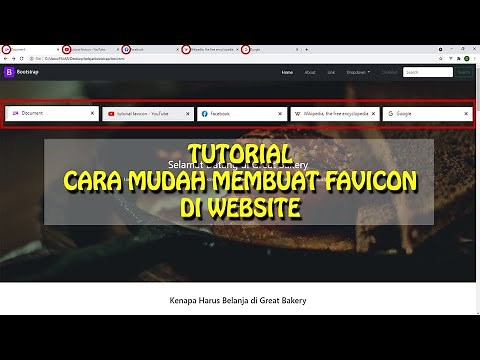 Favicon Tutorial : Cara Mudah Membuat Favicon untuk Website Kita