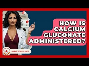 How Is Calcium Gluconate Administered? - Pharmaceutical Insights