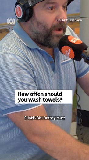 Guess what: you're probably not washing your towels often enough! 😲 Cleaning expert Shannon Lush tells us how often we should bewashing our towels and pillowcases, and how to keep them cleaner for longer, 🧺 #ABCRadioBrisbane | ABC Brisbane