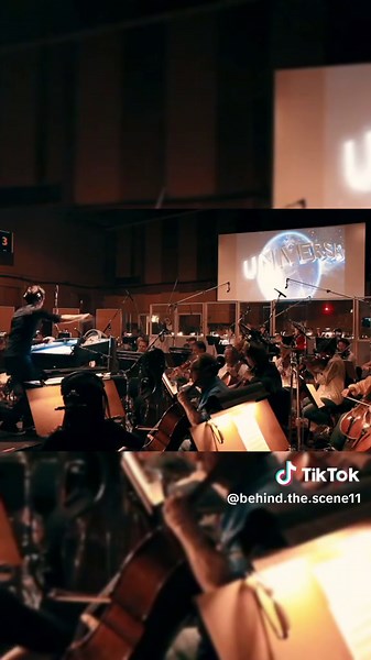 Universal Theme Song Conducted by Brian Tyler #universalstudios #universalmusic #theme #conductor #studio