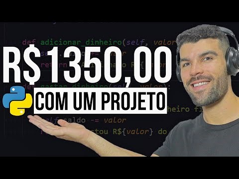 R$1350,00 Com um Projeto Python Freelancer [Tutorial]