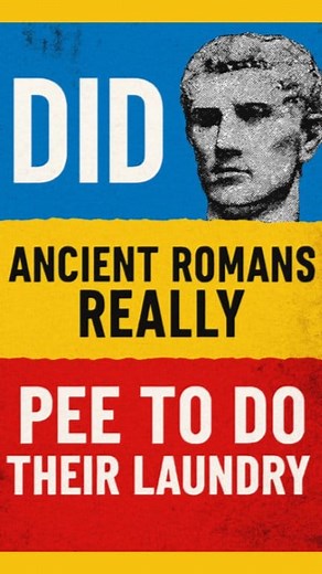 Did ancient Romans really use pee to do their laundry #roman #history | Pastwhirl | Facebook