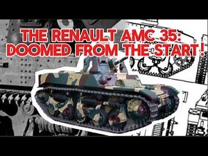 The Renault AMC 35: France’s Forgotten War Machine That Was DOOMED from the Start!