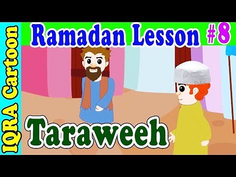 Taraweeh : Ramadan Lesson Islamic Cartoon for Kids Ep # 8