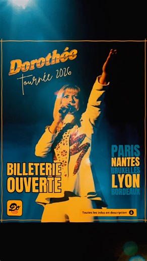 14K views · 433 reactions | La billeterie pour les concerts de Dorothée 2026 ouvre dans quelques minutes... Soyez prêts ! #dorothee #clubdorothee #recrea2 #dorotheemagazine | Dorothée Magazine | Facebook