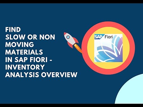 How to find Slow Non Moving Material in SAP FIORI?