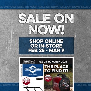 16K views · 49 reactions |  We’re the place to find it all! Find deals for the garage, workshop and jobsite  https://prnc.es/4i5quvw | Princess Auto | Facebook