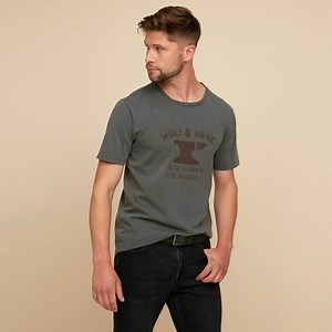 [Hot Item] Mens Claasic Casual Printed Crew Neck Short Sleeve T-Shirts
