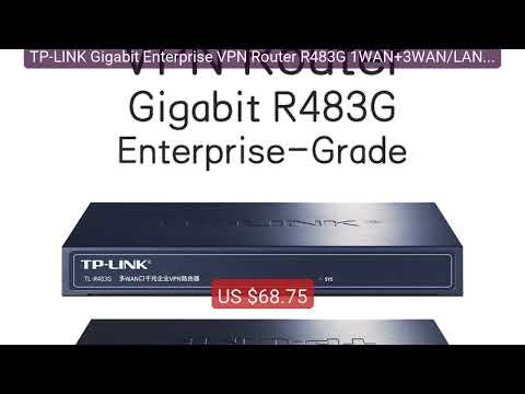 TP-LINK Gigabit Enterprise VPN Router R483G 1WAN+3WAN/LAN+1... — Top Pick 2026 | Unbeatable Price!