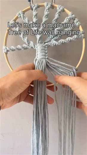 Let’s Make a Tree of Life Wall Hanging #makewithme #handmade #macrame #shopsmall