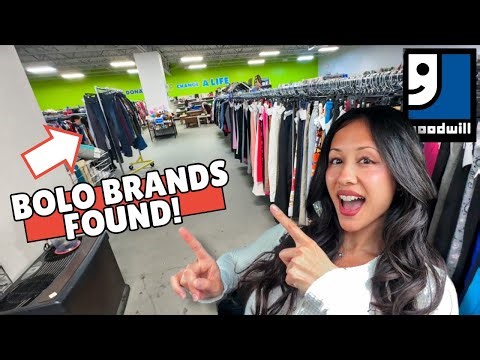 Thrifting at Goodwill for Profit - BOLO Brands That Sell FAST on Ebay & Poshmark!