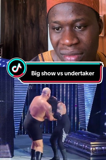 Big show vs undertaker #wwe #wwetiktok #wweraw #wwenxt #wwechampion @WWE