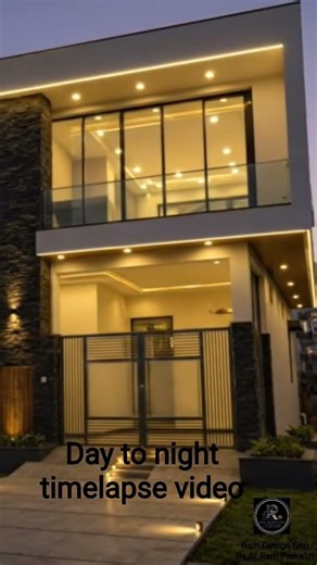 #house #elevation #autocad #sketchup #architect #3d mordern elevation of house. design karna Dm me.