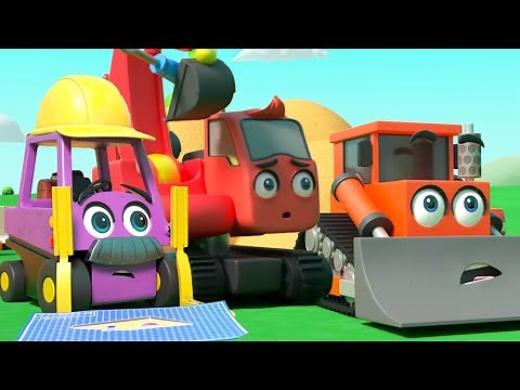 Sandpit Construction - Everyone Can Help! | Digley & Dazey | Kids Cartoons | Children's Stories