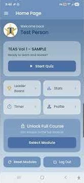 TEAS Science Prep – App Walkthrough | Reichard Reviews