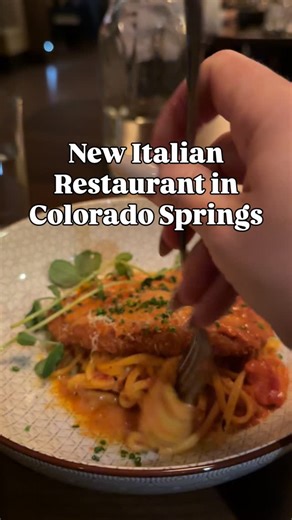 A new Italian restaurant is now open in Colorado Springs. @amoreitaliangrille - by the same owners as COS favorites @ambli_kitchen_bar and @latin_social_co - is putting a modern spin on Italian favorites. Expect bold flavors and fun takes on some of the classics. Find them at University Village. They open this weekend! | Meagan Thomas