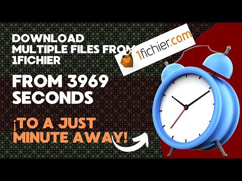 Download multiple files from 1Fichier without waiting between downloads