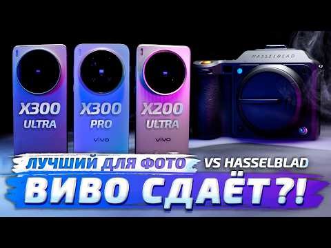 Vivo X300 Ultra vs X200 Ultra vs X300 Pro vs Hasselblad: Обзор и тесты! Какой ВИВО ЛУЧШИЙ ДЛЯ ФОТО?💥