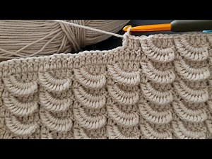 Perfect, very beautiful and simple crochet blanket bedspread pattern