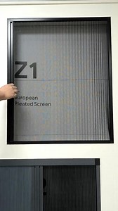 Pleated Retractable Insect Screen Door Folding Mosquito Net Door