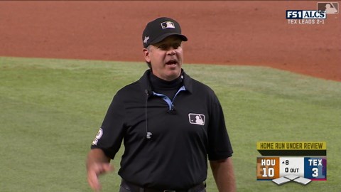 Altuve HR overturned after review