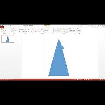 Tree designs | Drawing a tree in PowerPoint using basic shapes #powerpoint