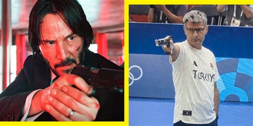 People Are Calling This Olympic Shooter 'The Real John Wick'