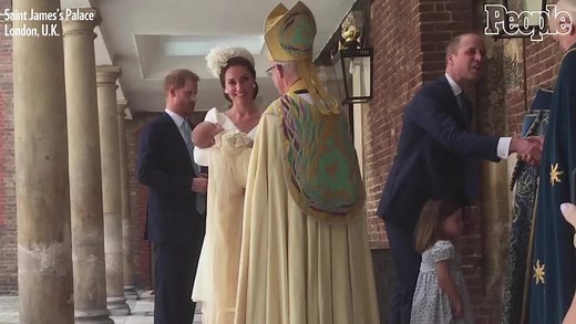 See The Royal Family At Prince Louis' Christening