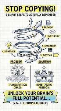 Stop Copying Everything! 5 Note-Taking Tips to Remember More