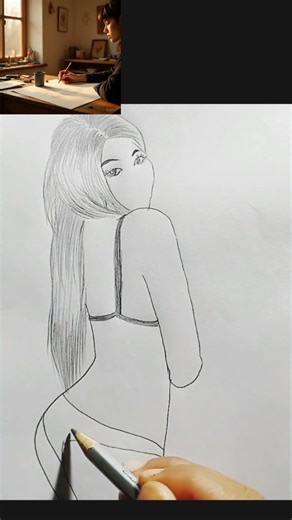 #Easy pincil drwing #comedy #drawing #shortsfeed