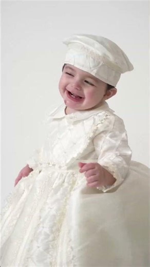 Elegant Baptism Gowns for Boys & Girls | Timeless Christening Outfits
