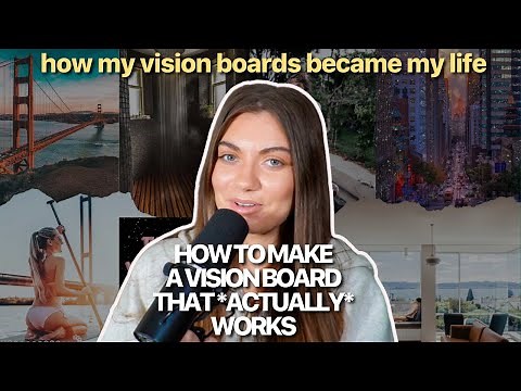 HOW TO MAKE A VISION BOARD THAT WORKS FOR 2025